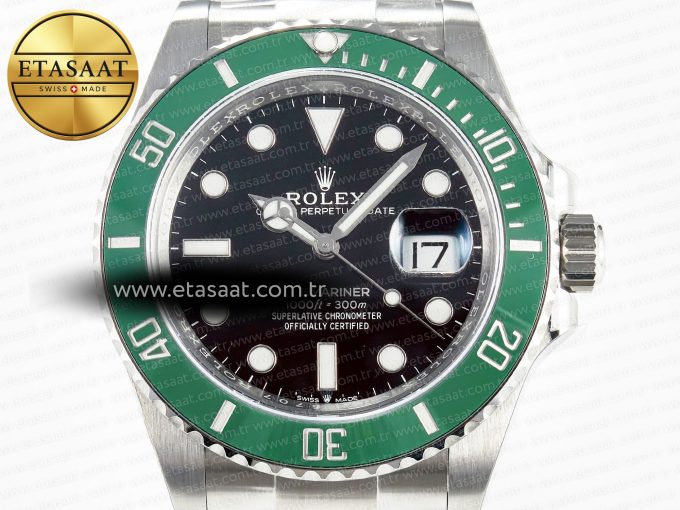 Rolex Submariner 126610 Black SS Bracelet SH3235 - Görsel 4