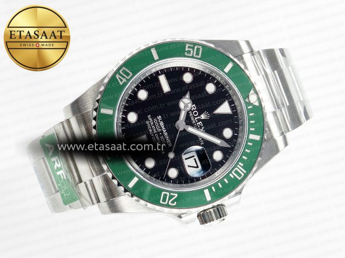 Rolex Submariner 126610 Black SS Bracelet SH3235 - Görsel 8