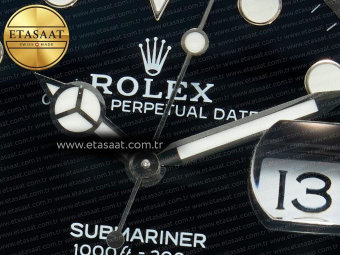 Submariner 126610LN Black 904L Steel GMF 1:1 Best Edition on SS Bracelet VR3235 V3 - Görsel 10