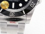 Submariner 126610LN Black 904L Steel GMF 1:1 Best Edition on SS Bracelet VR3235 V3 - Görsel 13