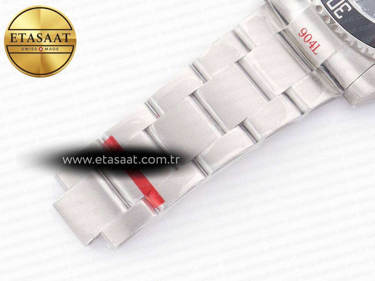 Submariner 126610LN Black 904L Steel GMF 1:1 Best Edition on SS Bracelet VR3235 V3 - Görsel 26