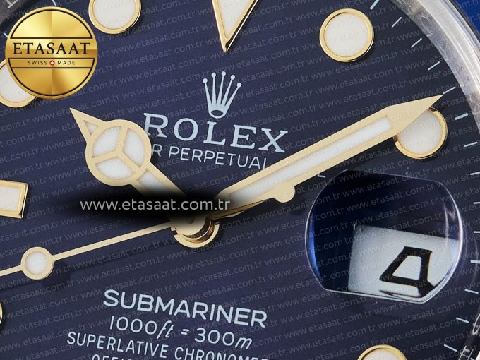 Submariner 126613 LB 904L SS/YG THBF 1:1 Best Edition Blue Dial On 904L SS/YG Bracelet SH3235 - Görsel 10