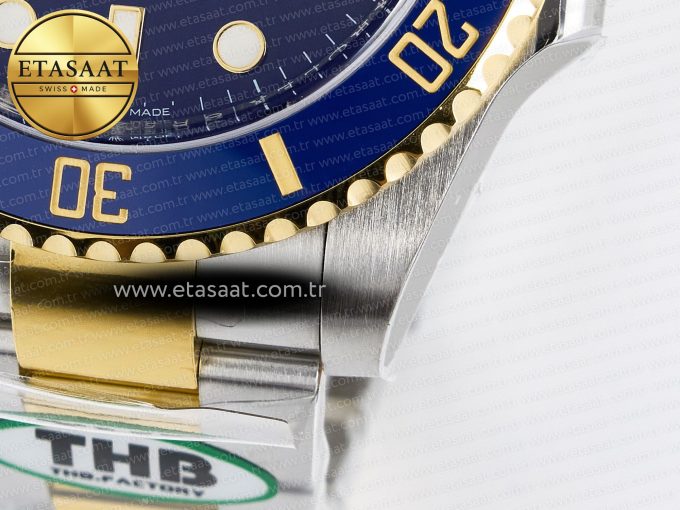 Submariner 126613 LB 904L SS/YG THBF 1:1 Best Edition Blue Dial On 904L SS/YG Bracelet SH3235 - Görsel 13