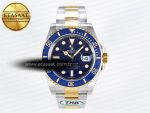 Submariner 126613 LB 904L SS/YG THBF 1:1 Best Edition Blue Dial On 904L SS/YG Bracelet SH3235 - Görsel 3