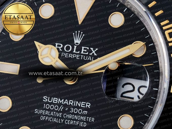 Submariner 126613 LB Black Ceramic ARF 1:1 Best Edition 904L SS Case and Bracelet SH3235 - Görsel 10