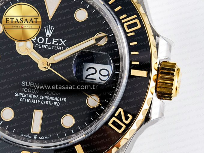 Submariner 126613 LB Black Ceramic ARF 1:1 Best Edition 904L SS Case and Bracelet SH3235 - Görsel 11