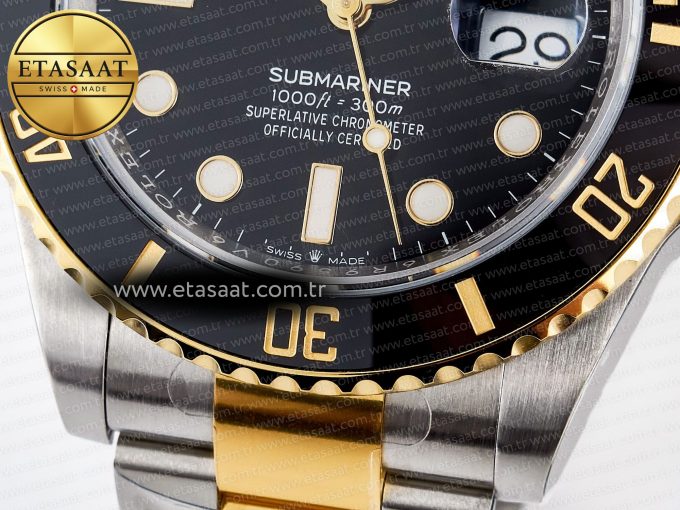 Submariner 126613 LB Black Ceramic ARF 1:1 Best Edition 904L SS Case and Bracelet SH3235 - Görsel 13