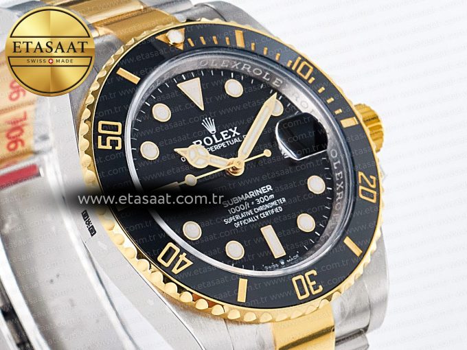 Submariner 126613 LB Black Ceramic ARF 1:1 Best Edition 904L SS Case and Bracelet SH3235 - Görsel 5