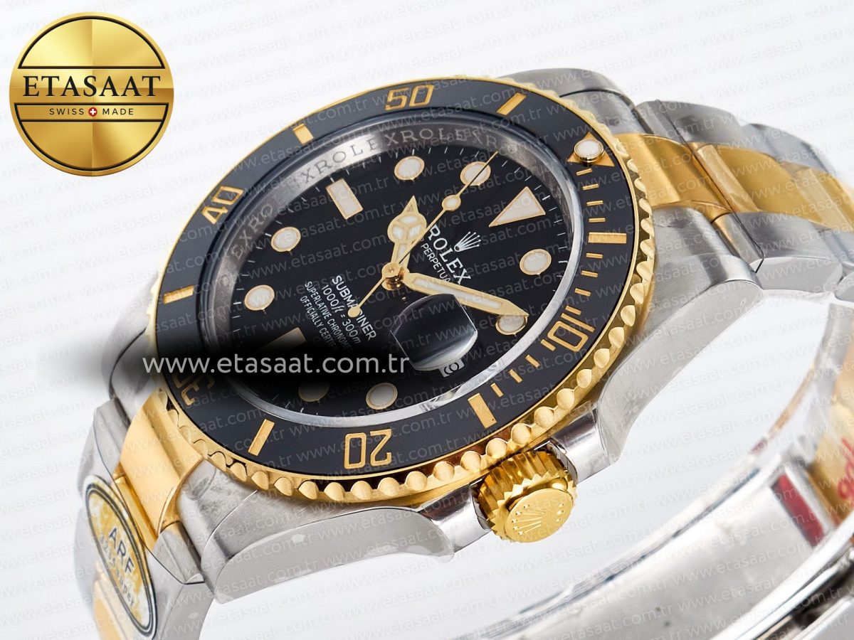 Submariner 126613 LB Black Ceramic ARF 1:1 Best Edition 904L SS Case and Bracelet SH3235 - Görsel 6