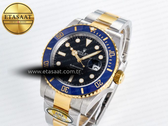 Submariner 126613 LB Blue Ceramic ARF 1:1 Best Edition 904L SS Case and Bracelet SH3235 - Görsel 1