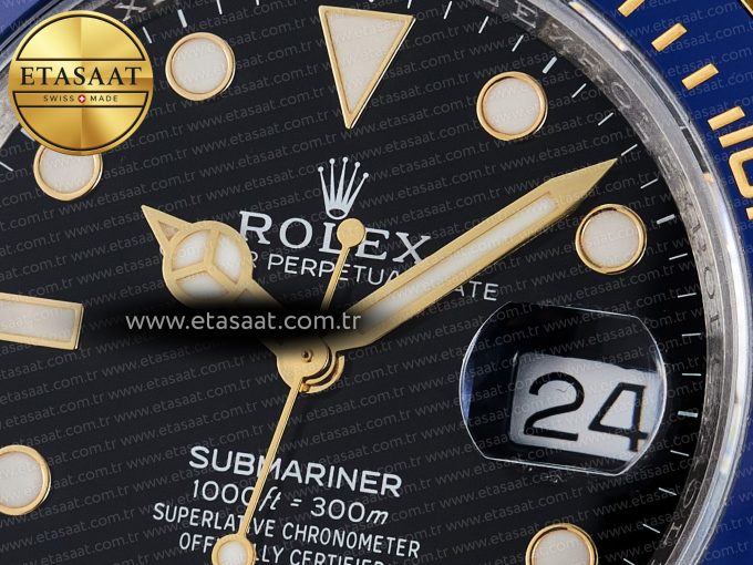 Submariner 126613 LB Blue Ceramic ARF 1:1 Best Edition 904L SS Case and Bracelet SH3235 - Görsel 10