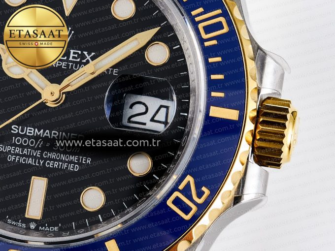 Submariner 126613 LB Blue Ceramic ARF 1:1 Best Edition 904L SS Case and Bracelet SH3235 - Görsel 11