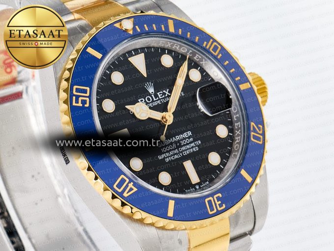 Submariner 126613 LB Blue Ceramic ARF 1:1 Best Edition 904L SS Case and Bracelet SH3235 - Görsel 5