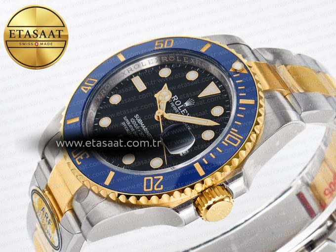 Submariner 126613 LB Blue Ceramic ARF 1:1 Best Edition 904L SS Case and Bracelet SH3235 - Görsel 6