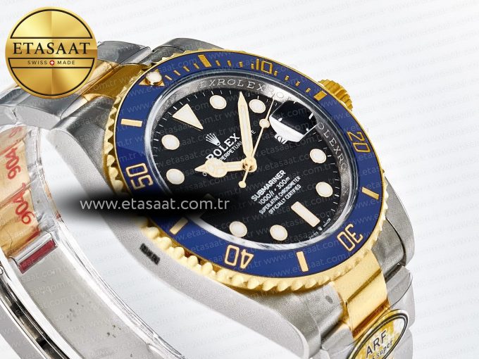 Submariner 126613 LB Blue Ceramic ARF 1:1 Best Edition 904L SS Case and Bracelet SH3235 - Görsel 7