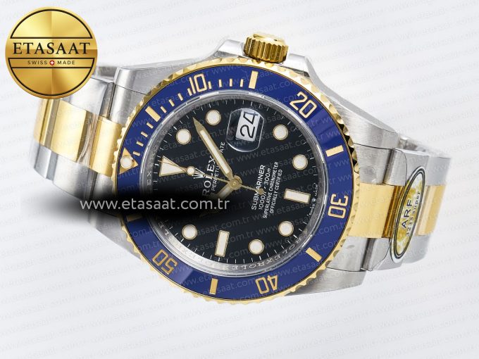 Submariner 126613 LB Blue Ceramic ARF 1:1 Best Edition 904L SS Case and Bracelet SH3235 - Görsel 9