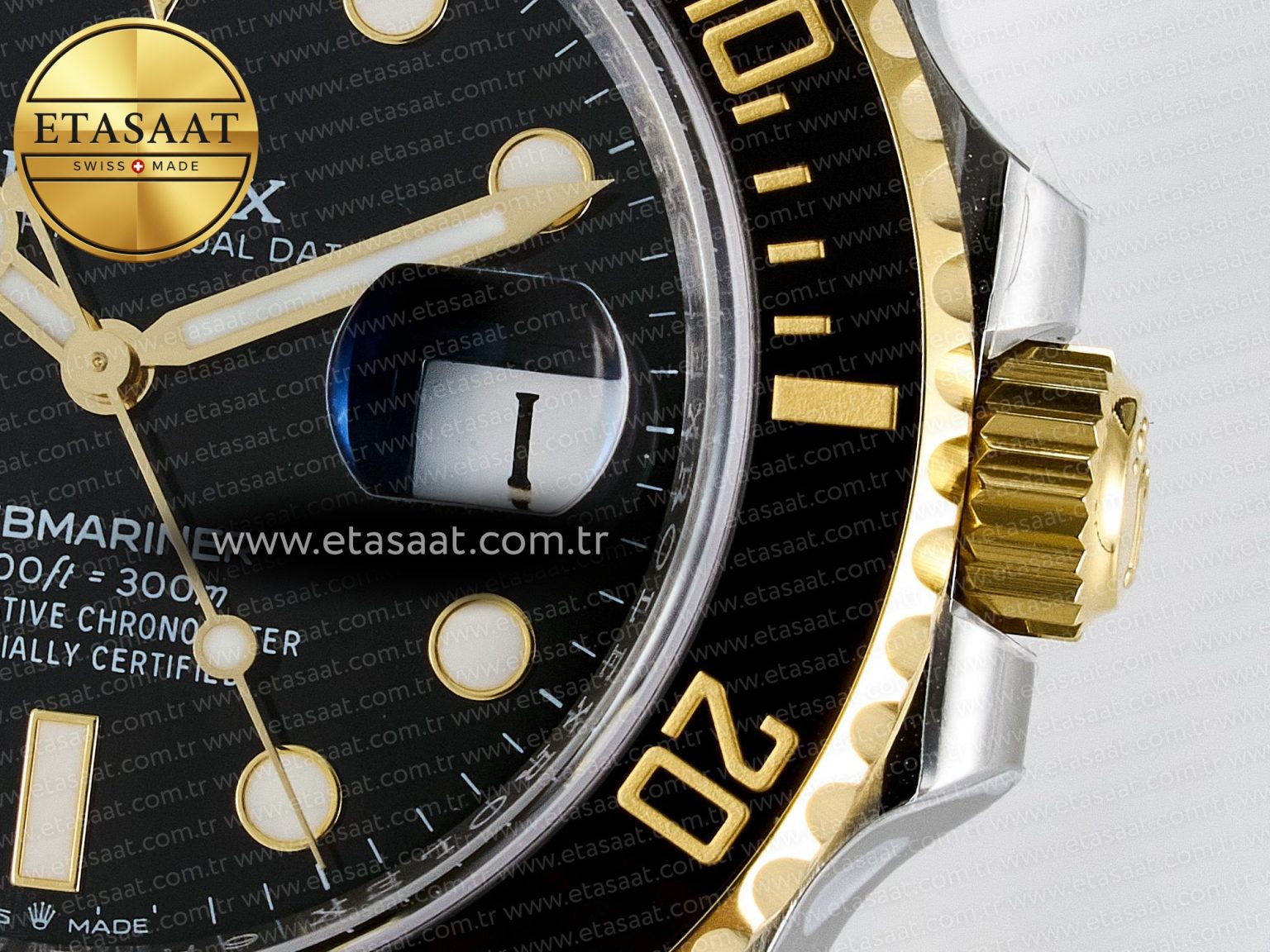 Submariner 126613 LN 904L SS/YG THBF 1:1 Best Edition Black Dial On 904L SS/YG Bracelet SH3235 - Görsel 11
