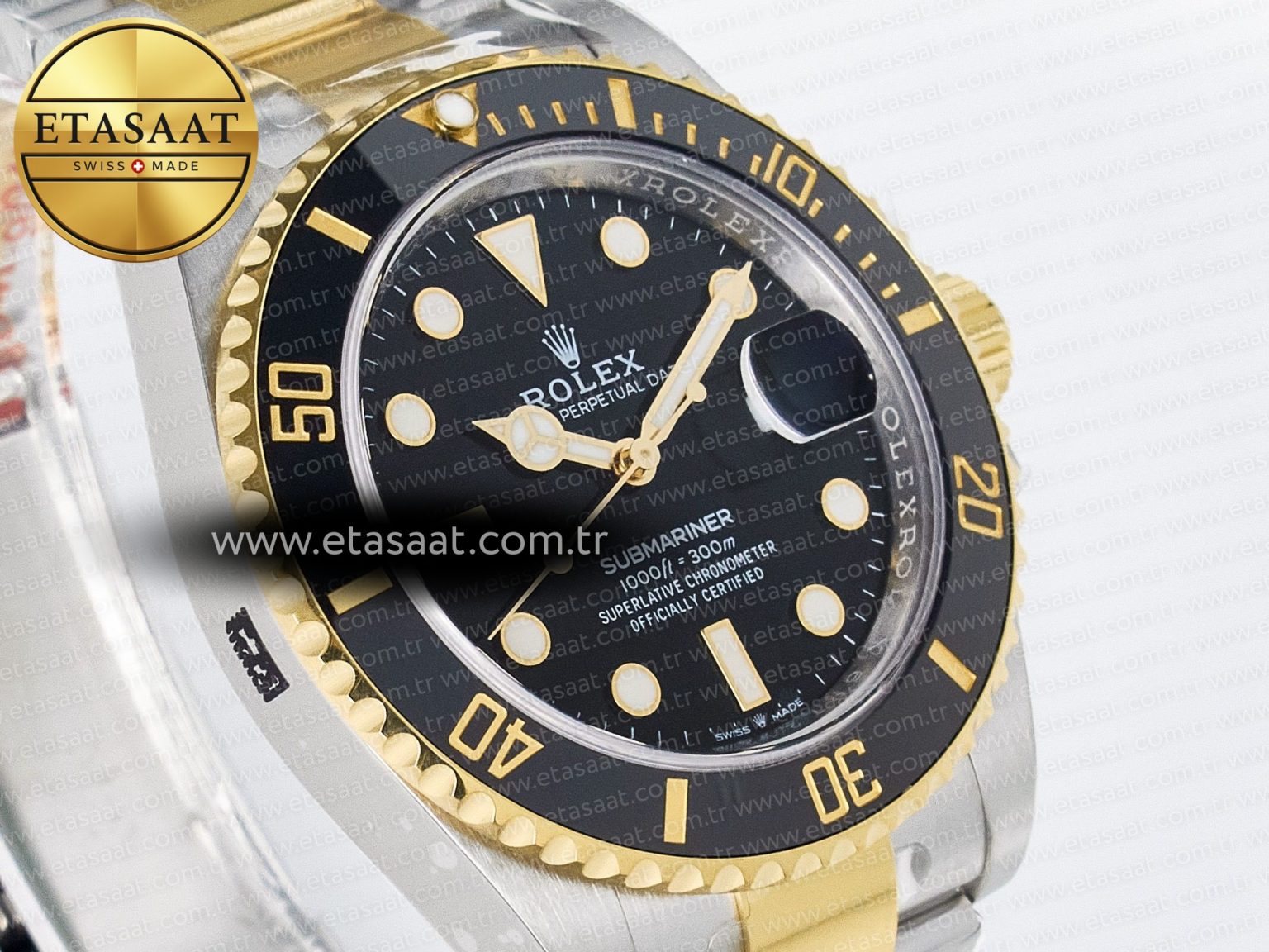 Submariner 126613 LN 904L SS/YG THBF 1:1 Best Edition Black Dial On 904L SS/YG Bracelet SH3235 - Görsel 5