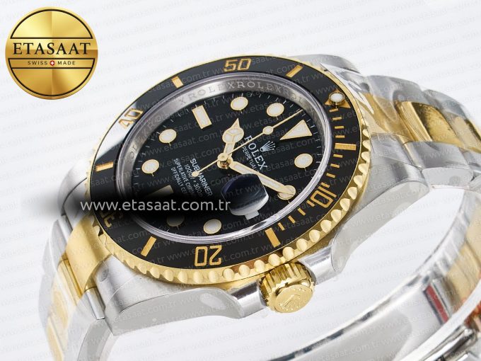 Submariner 126613 LN 904L SS/YG THBF 1:1 Best Edition Black Dial On 904L SS/YG Bracelet SH3235 - Görsel 6