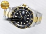 Submariner 126613 LN 904L SS/YG THBF 1:1 Best Edition Black Dial On 904L SS/YG Bracelet SH3235 - Görsel 9