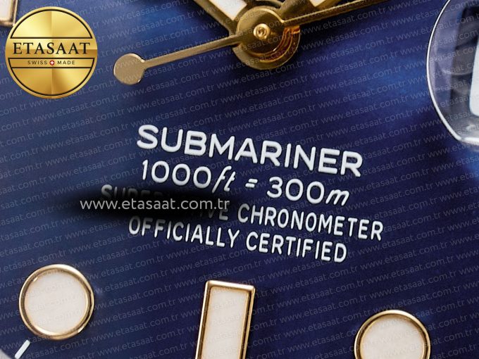 Submariner 126613LB 41mm Clean 1:1 Best Edition YG/SS Blue Dial VR3235 - Görsel 12