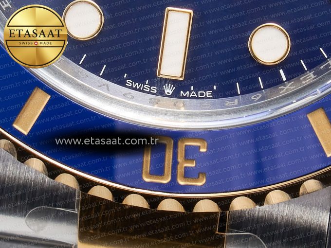 Submariner 126613LB 41mm Clean 1:1 Best Edition YG/SS Blue Dial VR3235 - Görsel 13