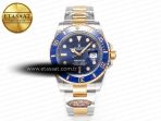 Submariner 126613LB 41mm Clean 1:1 Best Edition YG/SS Blue Dial VR3235 - Görsel 3