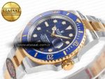 Submariner 126613LB 41mm Clean 1:1 Best Edition YG/SS Blue Dial VR3235 - Görsel 6