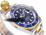 Submariner 126613LB 41mm Clean 1:1 Best Edition YG/SS Blue Dial VR3235 - Görsel 7