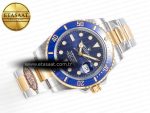 Submariner 126613LB 41mm Clean 1:1 Best Edition YG/SS Blue Dial VR3235 - Görsel 8