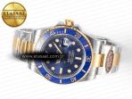 Submariner 126613LB 41mm Clean 1:1 Best Edition YG/SS Blue Dial VR3235 - Görsel 9