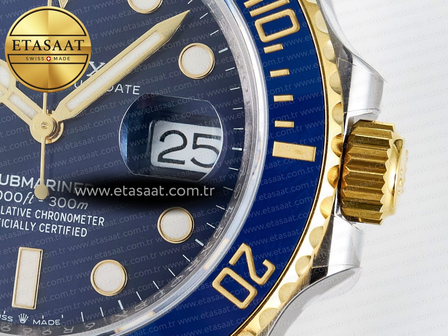 Submariner 126613LB SS/YG ARF 1:1 Best Edition Steel Blue Dial 904L on SS/YG Oyster Bracelet SH3235 - Görsel 11