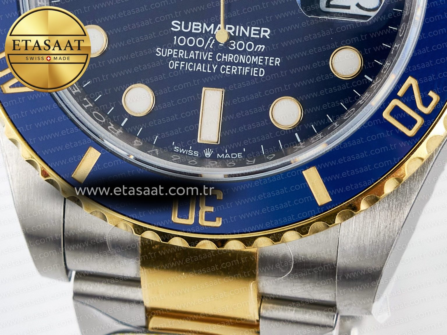 Submariner 126613LB SS/YG ARF 1:1 Best Edition Steel Blue Dial 904L on SS/YG Oyster Bracelet SH3235 - Görsel 12