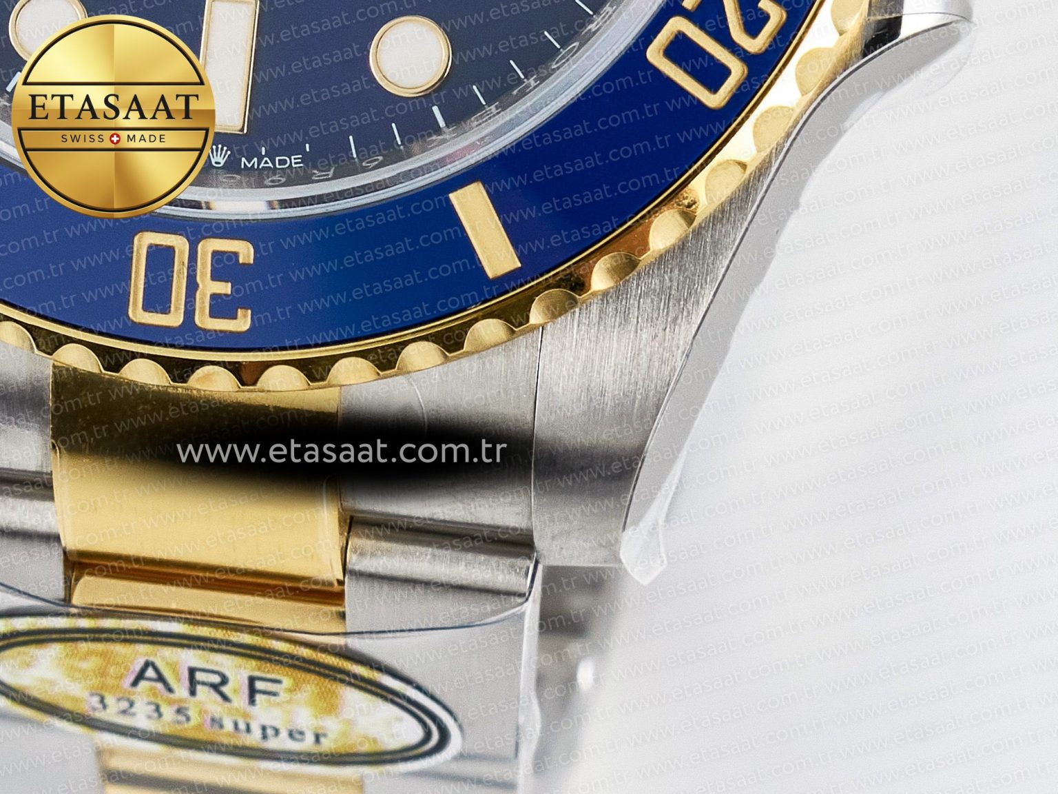 Submariner 126613LB SS/YG ARF 1:1 Best Edition Steel Blue Dial 904L on SS/YG Oyster Bracelet SH3235 - Görsel 13