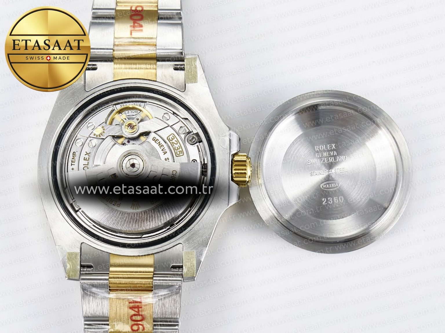 Submariner 126613LB SS/YG ARF 1:1 Best Edition Steel Blue Dial 904L on SS/YG Oyster Bracelet SH3235 - Görsel 18