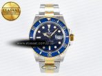 Submariner 126613LB SS/YG ARF 1:1 Best Edition Steel Blue Dial 904L on SS/YG Oyster Bracelet SH3235 - Görsel 3