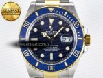 Submariner 126613LB SS/YG ARF 1:1 Best Edition Steel Blue Dial 904L on SS/YG Oyster Bracelet SH3235 - Görsel 4