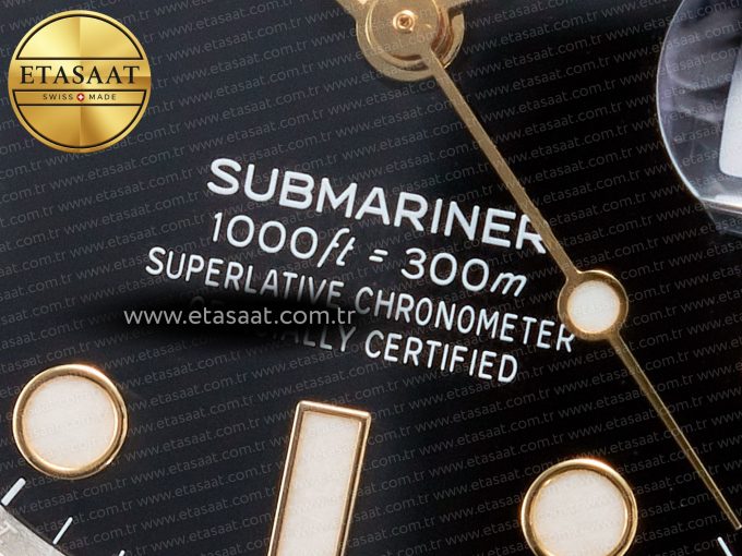 Submariner 126613LN 41mm Clean 1:1 Best Edition YG/SS Black Dial VR3235 - Görsel 11