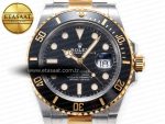 Submariner 126613LN 41mm Clean 1:1 Best Edition YG/SS Black Dial VR3235 - Görsel 4
