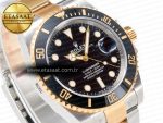 Submariner 126613LN 41mm Clean 1:1 Best Edition YG/SS Black Dial VR3235 - Görsel 5