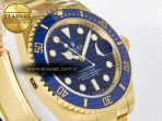 Submariner 126618 LB YG THBF 1:1 Best Edition Blue Dial On YG Bracelet SH3235 - Görsel 5