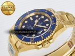 Submariner 126618 LB YG THBF 1:1 Best Edition Blue Dial On YG Bracelet SH3235 - Görsel 6