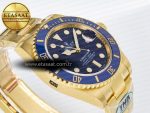 Submariner 126618 LB YG THBF 1:1 Best Edition Blue Dial On YG Bracelet SH3235 - Görsel 7