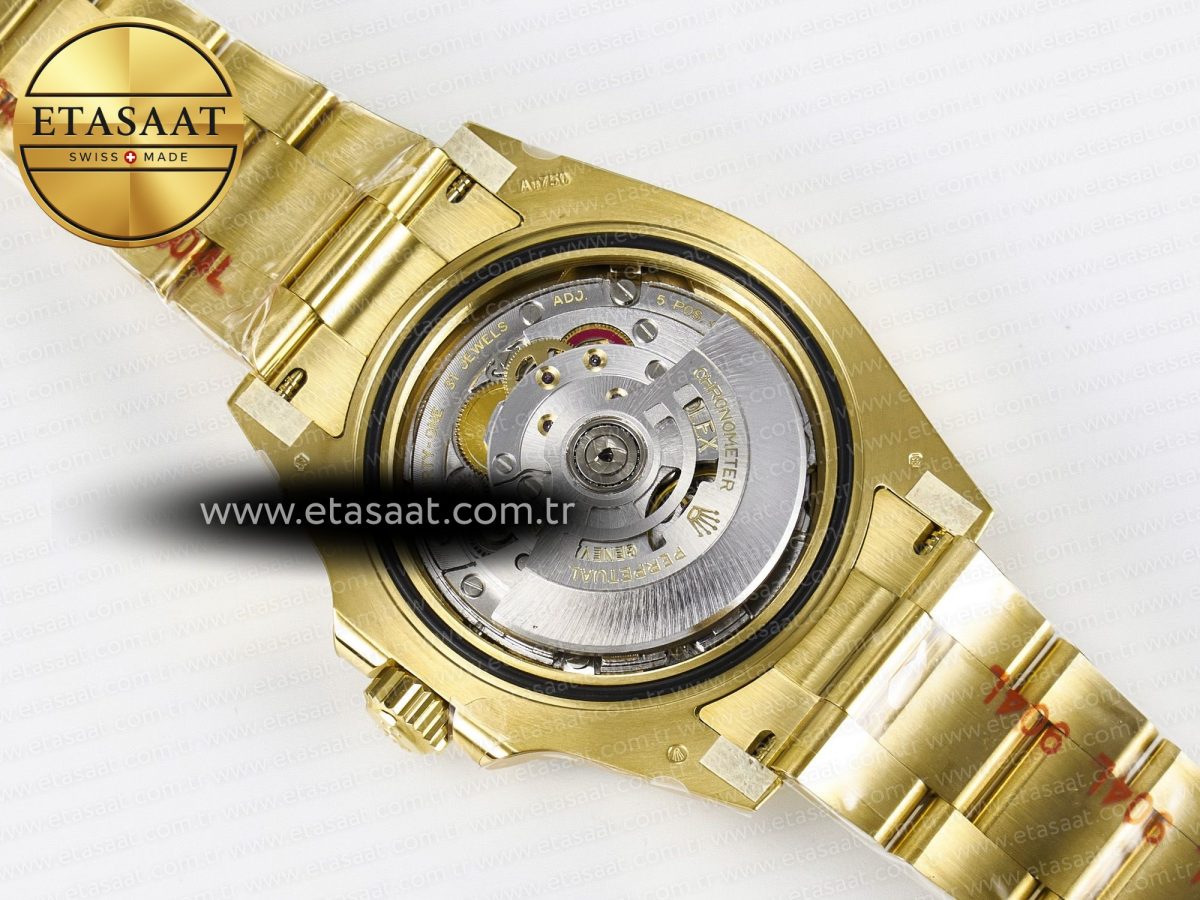 Submariner 126618 LN YG THBF 1:1 Best Edition Black Dial On YG Bracelet SH3235 - Görsel 19
