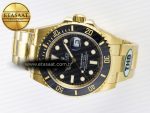Submariner 126618 LN YG THBF 1:1 Best Edition Black Dial On YG Bracelet SH3235 - Görsel 9