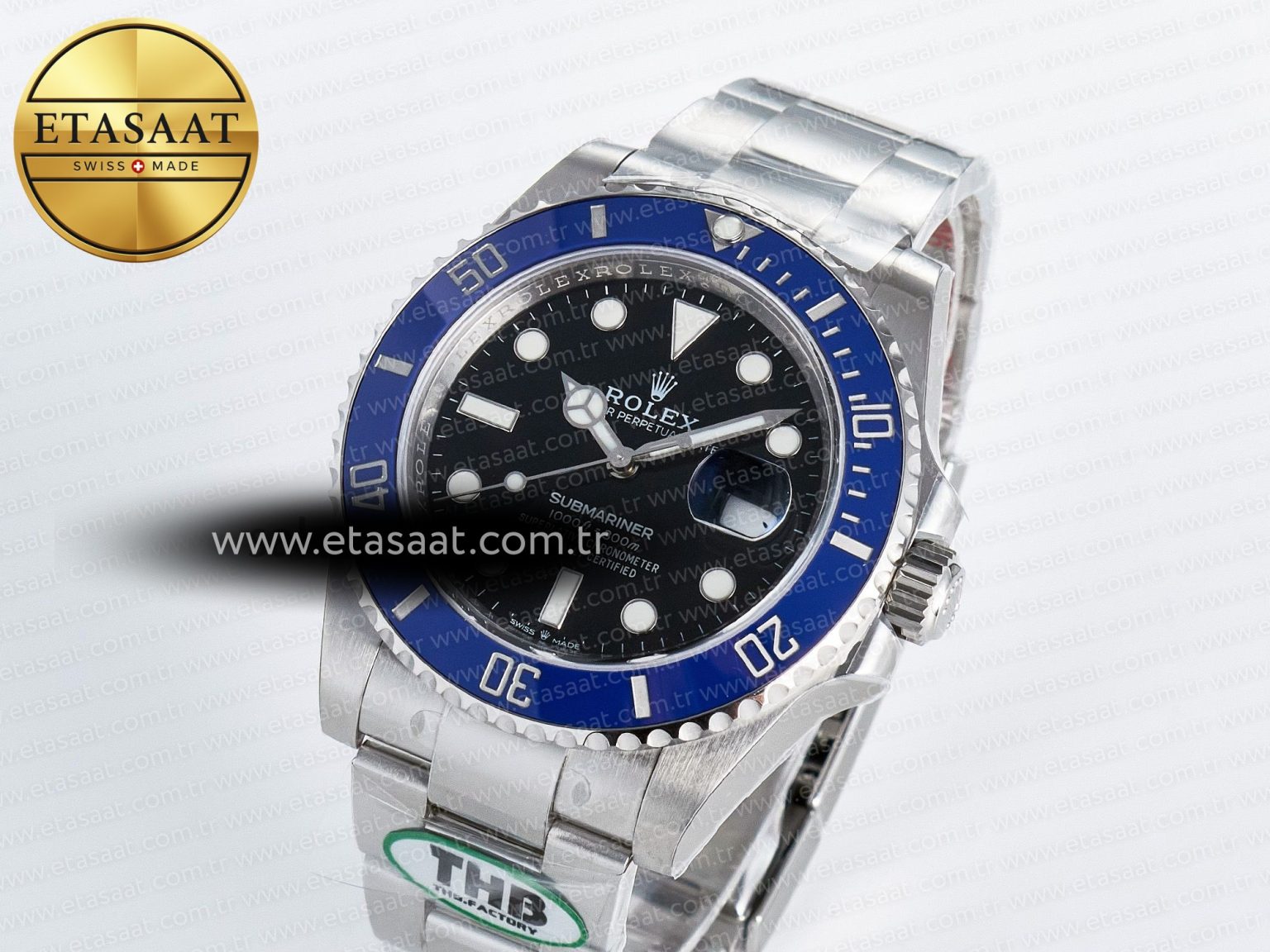 Submariner 126619 LB 904L SS THBF 1:1 Best Edition Black Dial On 904L SS Bracelet SH3235 - Görsel 1