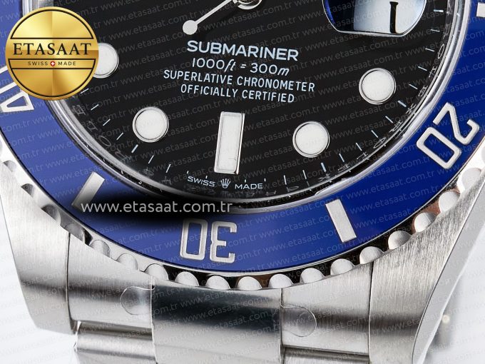 Submariner 126619 LB 904L SS THBF 1:1 Best Edition Black Dial On 904L SS Bracelet SH3235 - Görsel 12