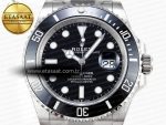 SUBMARINER 41MM 126610 LN BLACK CERAMIC 904L STEEL CLEAN 1:1 BEST EDITION VR3235 - Görsel 4