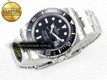 SUBMARINER 41MM 126610 LN BLACK CERAMIC 904L STEEL CLEAN 1:1 BEST EDITION VR3235 - Görsel 6