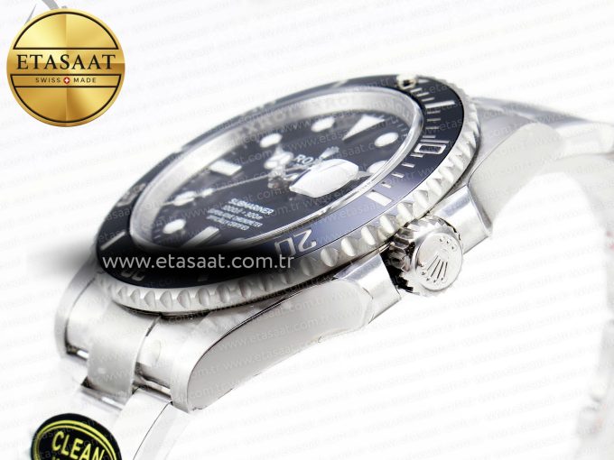 SUBMARINER 41MM 126610 LN BLACK CERAMIC 904L STEEL CLEAN 1:1 BEST EDITION VR3235 - Görsel 8